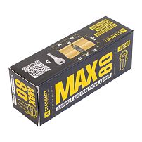 Стандарт MAX 80 (40х40) SB 5кл мат.золото перф.ключ/ключ Цилиндровый механизм(80,10)