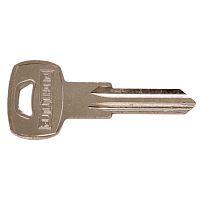 Заготовка ключа для цилиндров A англ.ключ,сталь,шейка =15мм АЛЛЮР (100,1000,10!!!)