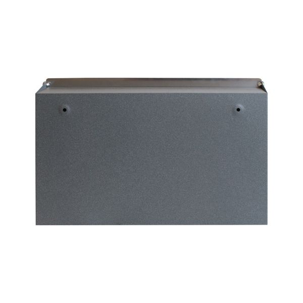 Ящик почтовый АЛЛЮР №5010 графит металлик серый (6)