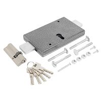 АЛЛЮР ЗГЦ серебро замок накладной тяж. (5) АЛЛЮР ЗГЦ серебро замок накладной тяж. (5)