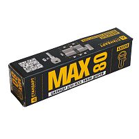 Стандарт MAX 80 (45х35В) SN 5кл мат.никель перф.ключ/верт. Цилиндровый механизм(80,10)
