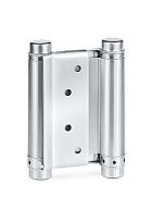 NOTEDO DAH-103 SSSatin серебро Пружинные петли для маятниковых дверей (барные) (2 шт.) (20)  