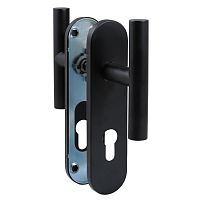 БУЛАТ РФ 72.45.11.02НС черный AISI 201 INOX нерж сталь для ОТКАТНЫХ ВОРОТ. Ручка на планке (24) БУЛАТ РФ 72.45.11.02НС черный AISI 201 INOX нерж сталь для ОТКАТНЫХ ВОРОТ. Ручка на планке (24)