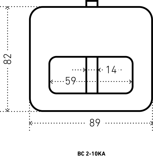 АЛЛЮР  ВС2-10KA (KD-90KA) с одной секр. Замок навесной (12)
