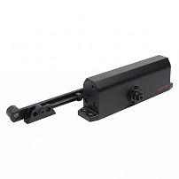 АЛЛЮР Доводчик дверной TECHNO (ТЕХНО) ДД 208/4-6 F-B (до 140 кг) черный, с HO (фикс.), морозостойкий АЛЛЮР Доводчик дверной TECHNO (ТЕХНО) ДД 208/4-6 F-B (до 140 кг) черный, с HO (фикс.), морозостойкий