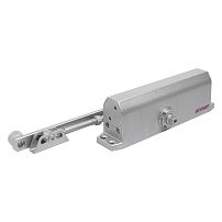 АЛЛЮР Доводчик дверной TECHNO (ТЕХНО) ДД 208/4-6 F-S (до 140 кг) серебро,с HO (фикс.), морозостойкий АЛЛЮР Доводчик дверной TECHNO (ТЕХНО) ДД 208/4-6 F-S (до 140 кг) серебро,с HO (фикс.), морозостойкий