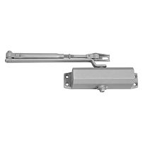 АЛЛЮР Доводчик дверной TECHNO (ТЕХНО) ДД 165/3-4 F-S (до 110 кг) серебро,с HO (фикс.), морозостойкий АЛЛЮР Доводчик дверной TECHNO (ТЕХНО) ДД 165/3-4 F-S (до 110 кг) серебро,с HO (фикс.), морозостойкий